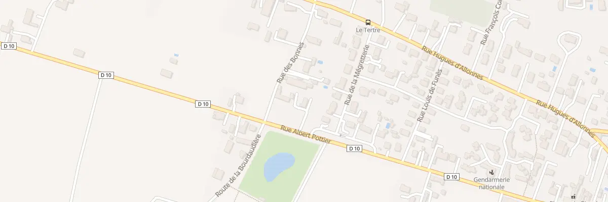 Plan du 304 Rue Albert Pottier à Allonnes