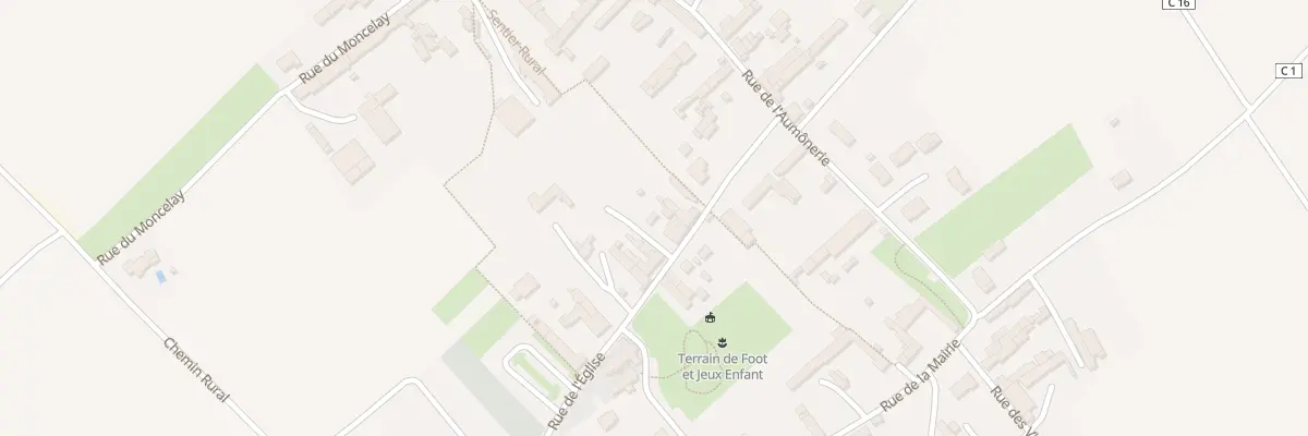 Plan du 8 Rue de l’Eglise à Doux