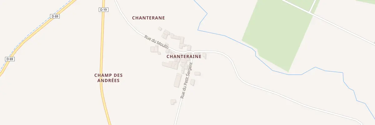 Plan du 5175 Chanterane à Marcillac-Lanville