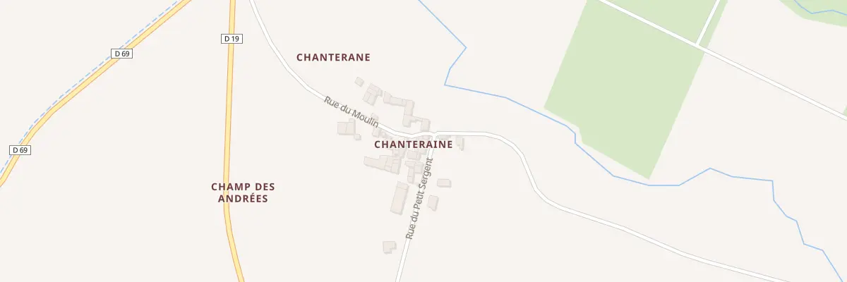 Plan du 5328 Chanterane à Marcillac-Lanville