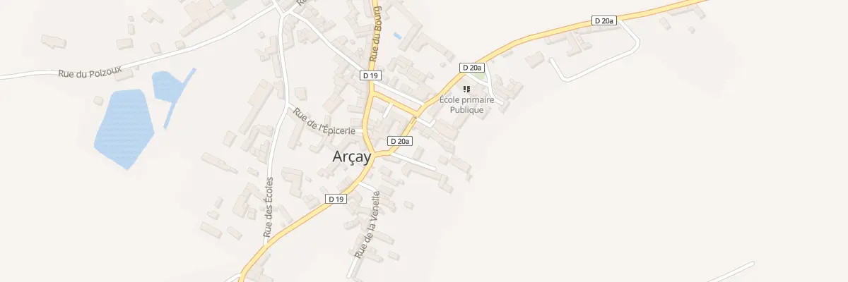 Plan du 4 Pl de l’Eglise à Arçay