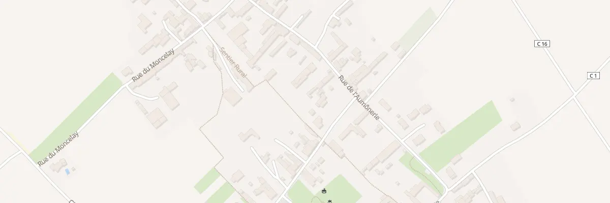 Plan du 2 Rue de l’Eglise à Doux