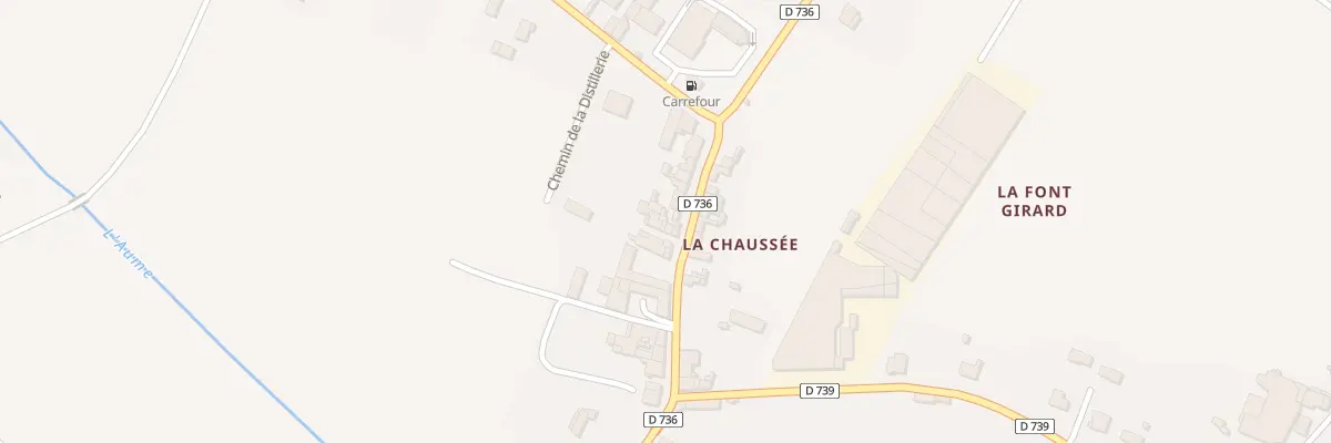 Plan du 5138 La Chaussee à Aigre