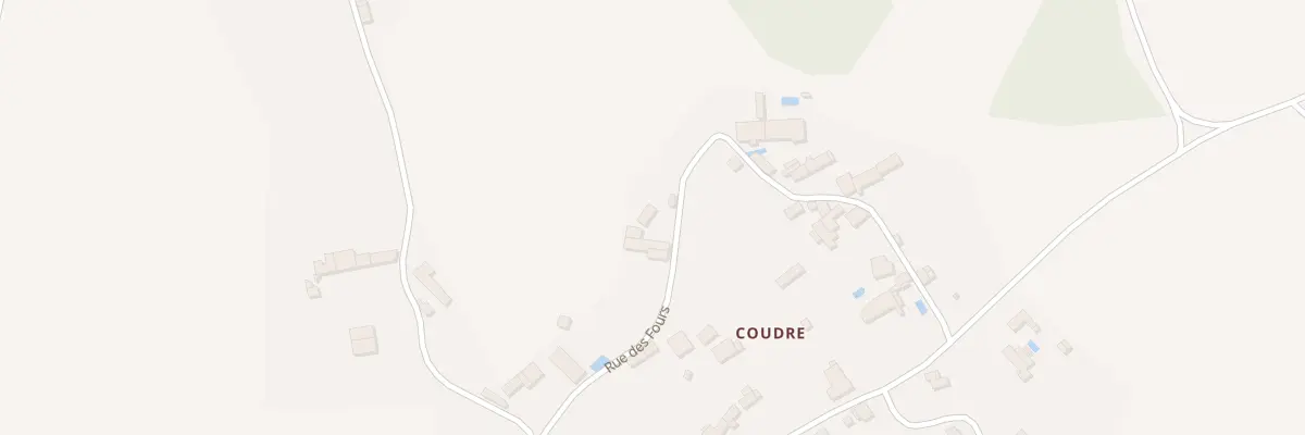Plan du 20 Rue des Fours Coudre à Clussais-la-Pommeraie
