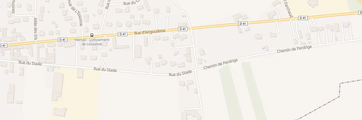 Plan du 17 Rue du Stade à Hiersac