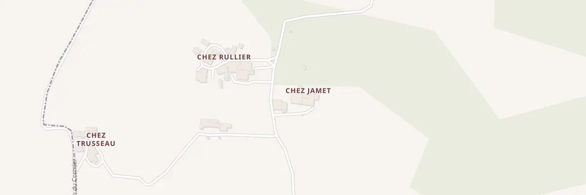 Plan du 5 Chez Jamet à Curac