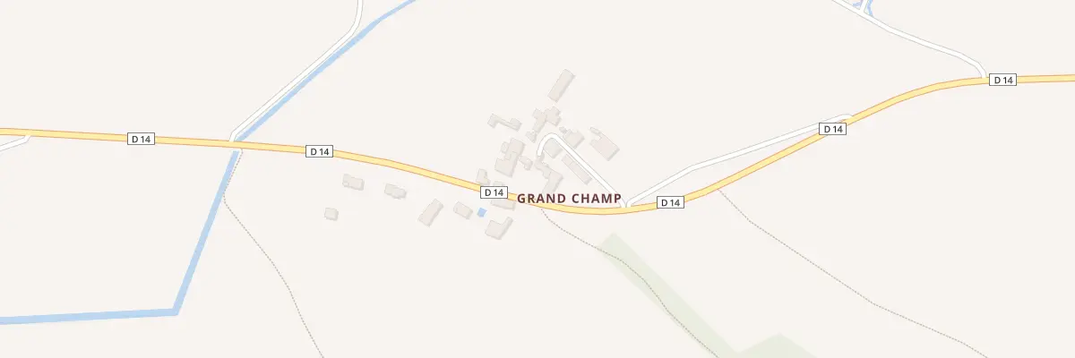 Plan du 5257 Grand Champ Ouest à Lezay