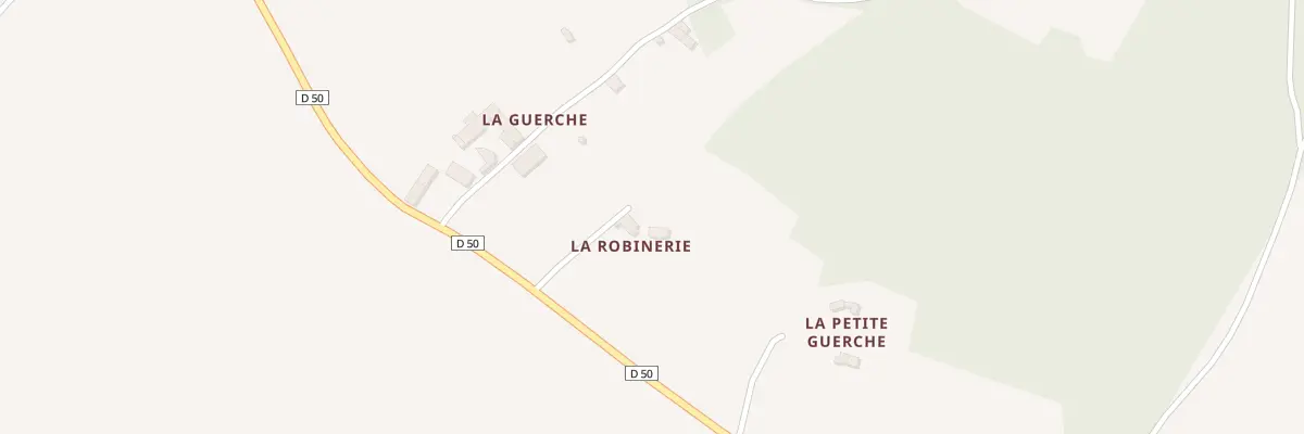 Plan du 5025 La Robinerie à Saix