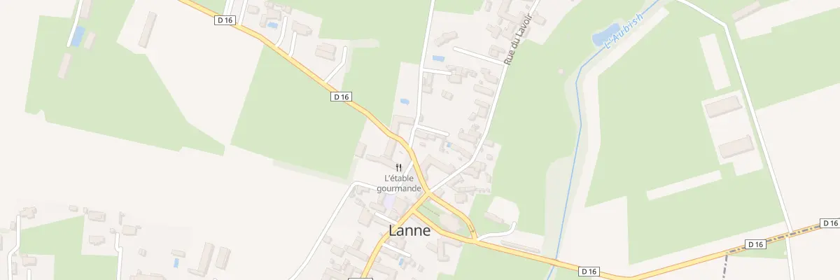Plan du 2 Imp d’Aquieudarré à Lanne