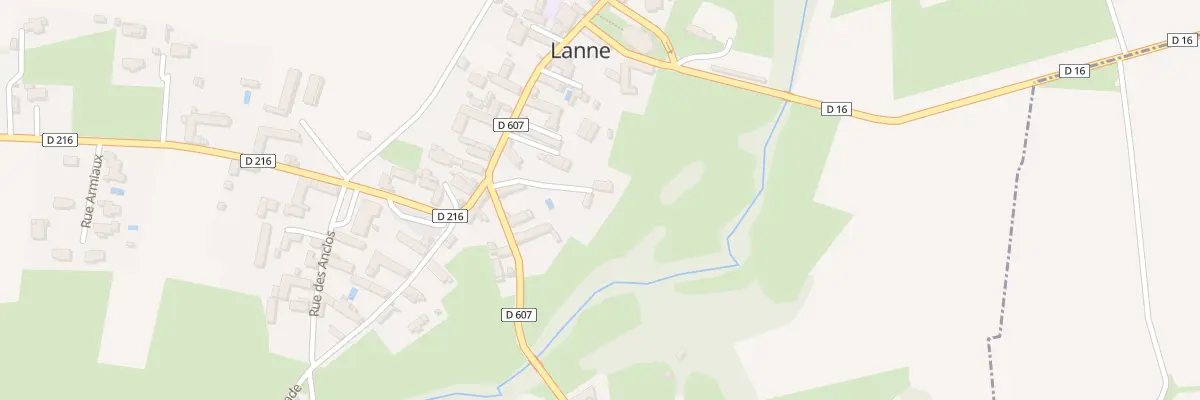 Plan du 1 Rue de l’Aubisch à Lanne