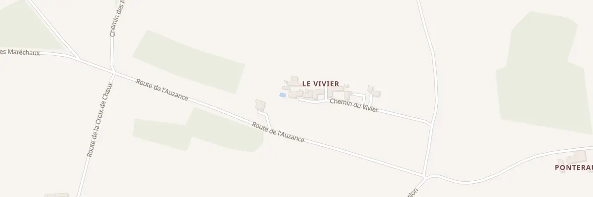 Plan du 5055 Le Vivier à Brie-sous-Chalais