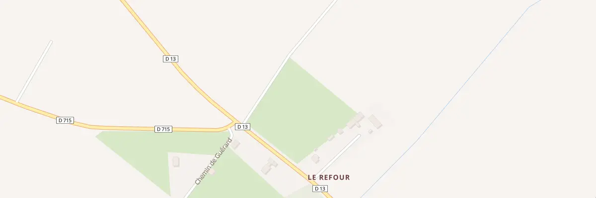 Plan du 44 Le Refour à Fontaine-les-Bassets