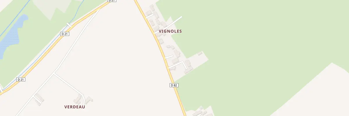 Plan du 9 Vignole à Neuvillalais