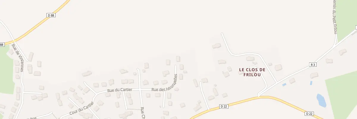 Plan du 10 Rue des Hirondelles à Souligné-Flacé