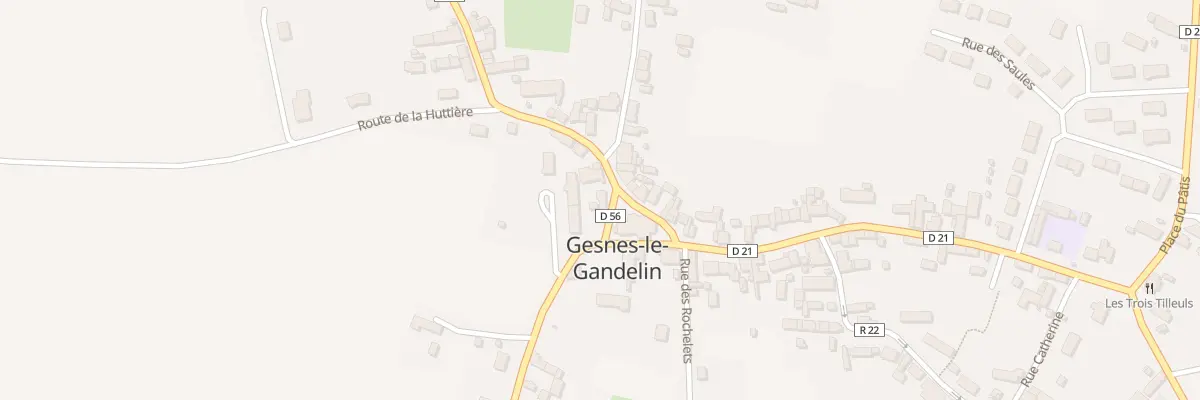 Plan du 30 Pl de L Eglise à Gesnes-le-Gandelin