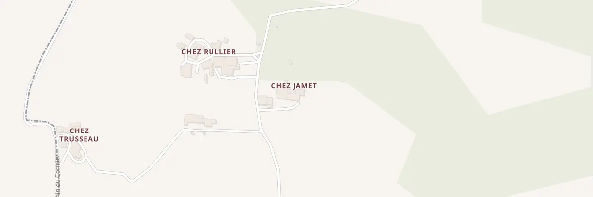Plan du 7 Chez Jamet à Curac