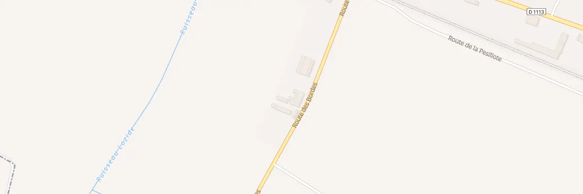 Plan du 272 Rte des Bordes à Mongauzy