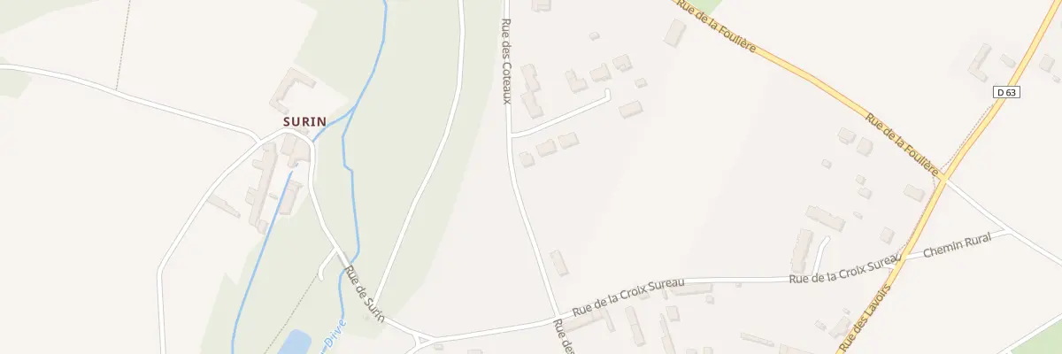 Plan du 10 Rue des Côteaux à La Grimaudière