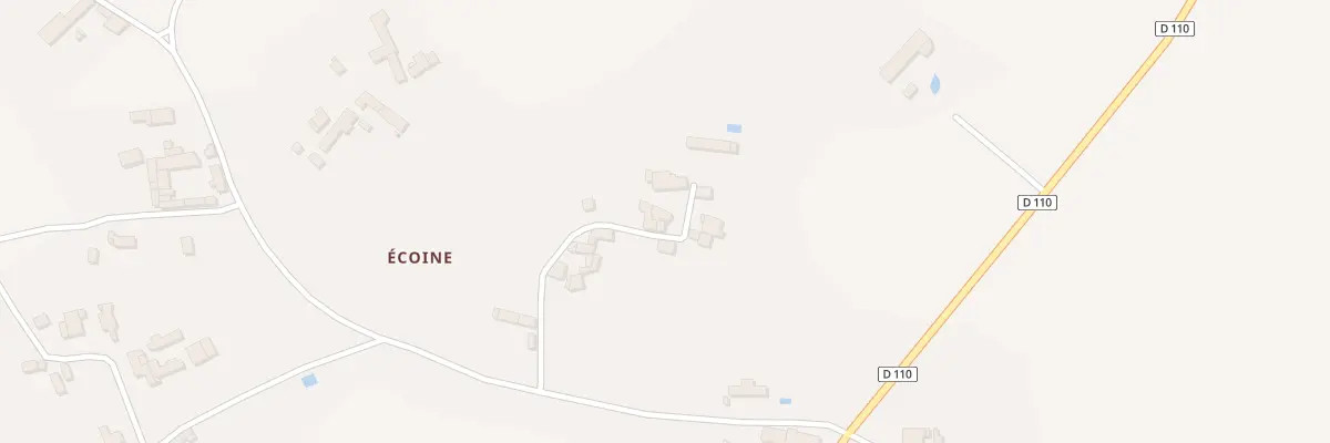 Plan du 3 All des Acacias Ecoine à Clussais-la-Pommeraie