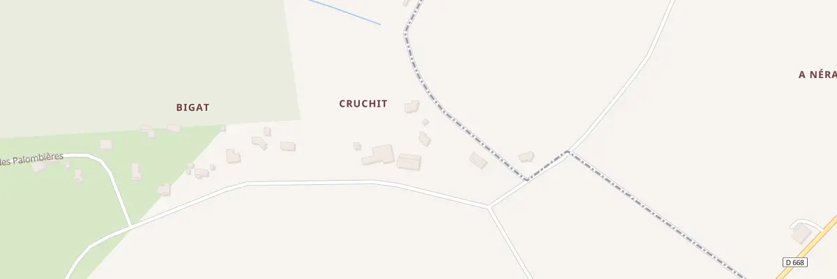 Plan du 1 Cruchit à Saint-Hilaire-de-la-Noaille