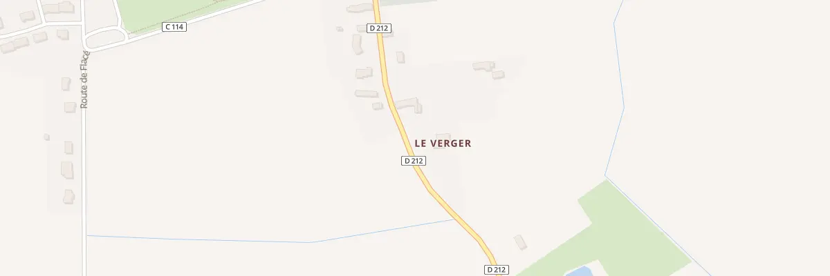Plan du 13 Rte de Louplande à Souligné-Flacé