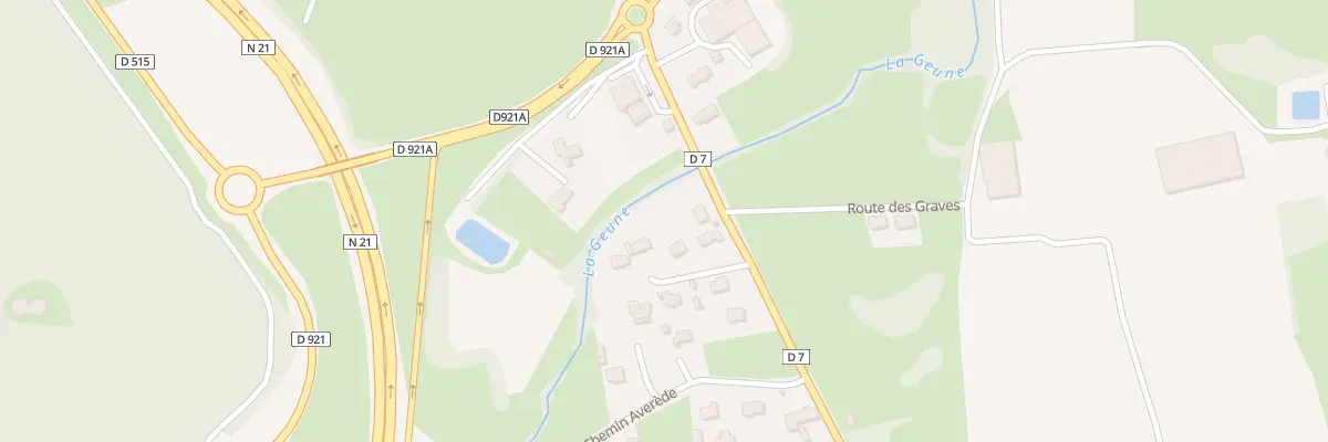 Plan du 4 Imp l’Averede à Louey