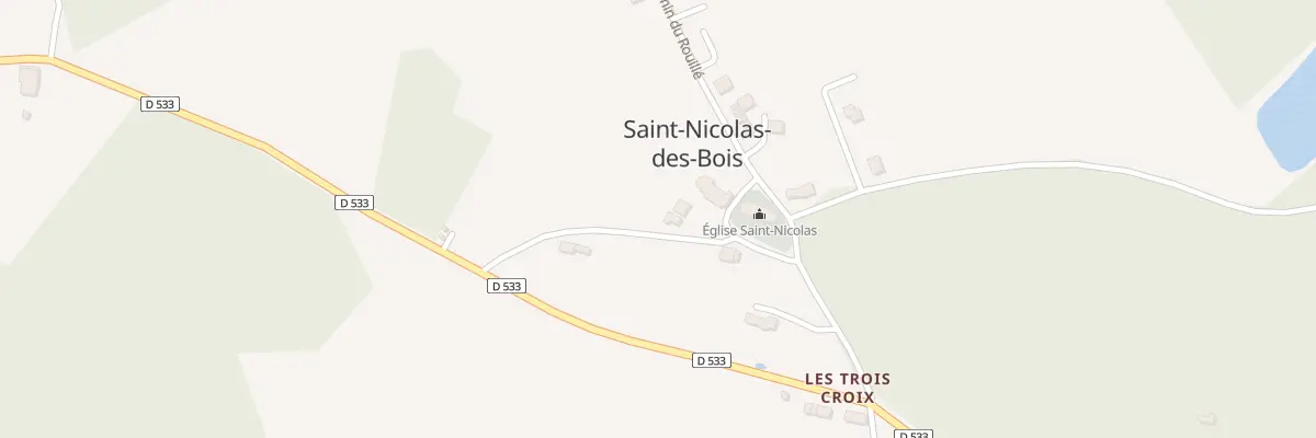 Plan du 9 Le Bourg à Saint-Nicolas-des-Bois