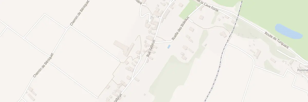 Plan du 13 Rle des Bideaux à Parnay