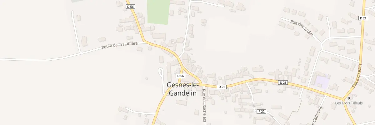 Plan du 20 Pl de L Eglise à Gesnes-le-Gandelin
