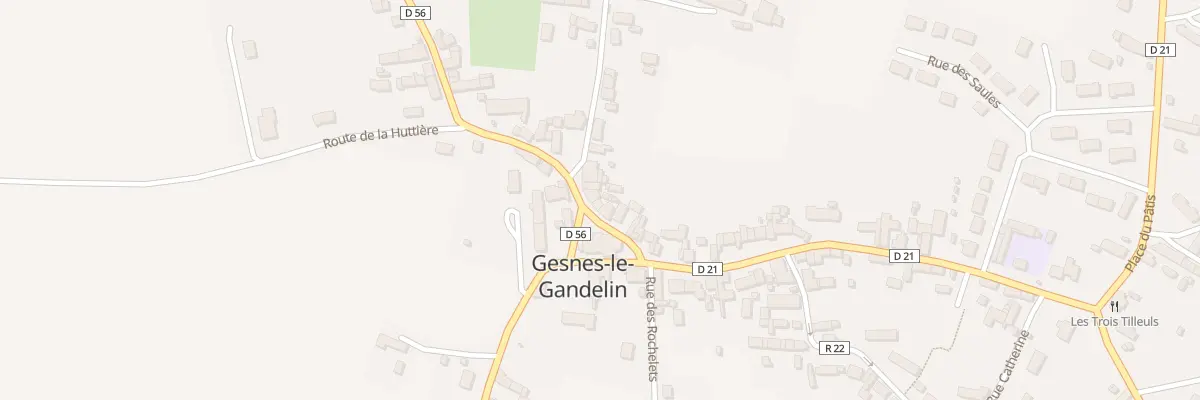 Plan du 18 Pl de L Eglise à Gesnes-le-Gandelin