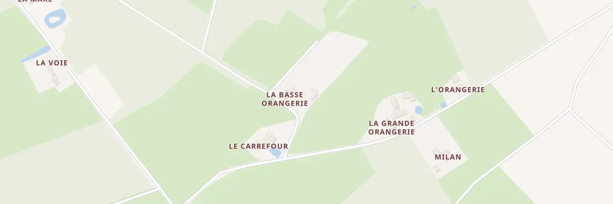 Plan du 5271A La Basse Orangerie à Thorée-les-Pins