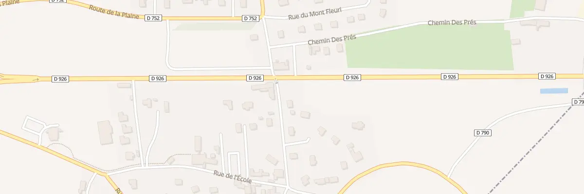 Plan du 1 Rue du Clos St Marc à Gouffern en Auge