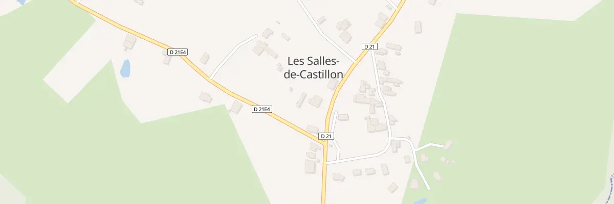 Plan du 80 Clerc aux Salles-de-Castillon