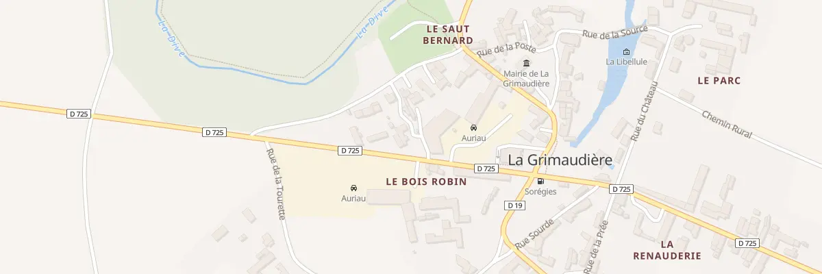 Plan du 26 Rue Charles de Gaulle à La Grimaudière