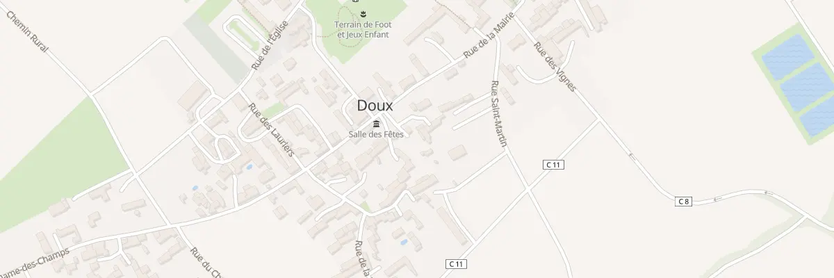 Plan du 4 Pl de la Liberté à Doux