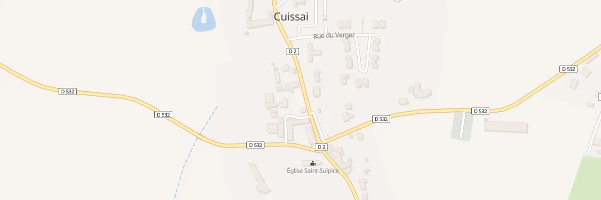 Plan du 4 Le Passage à Cuissai