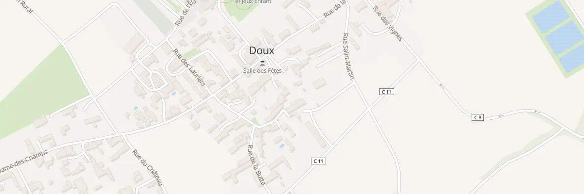 Plan du 7 Rue de la Butte à Doux