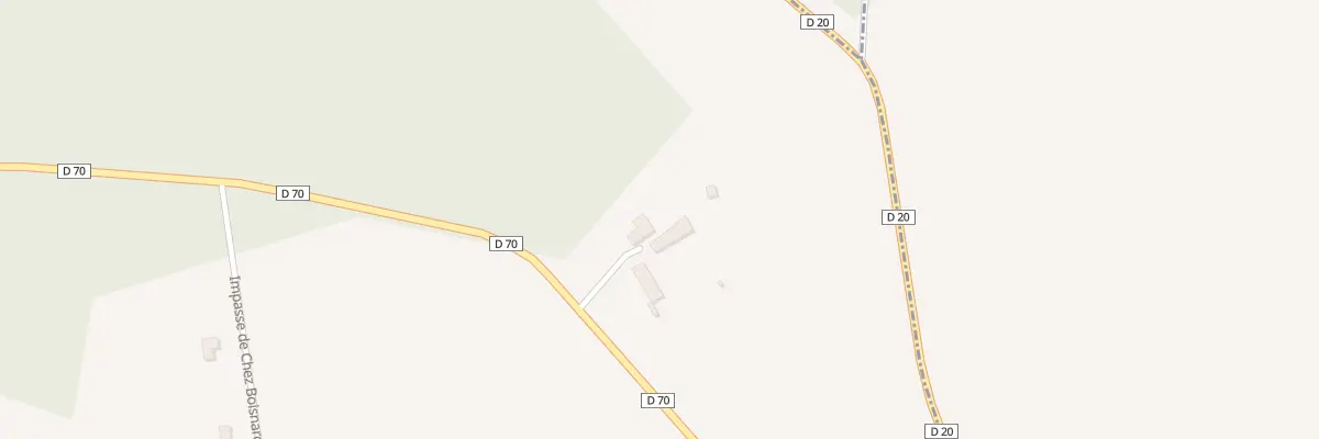 Plan du 3 Imp du Moulin Bertaud à Châtignac