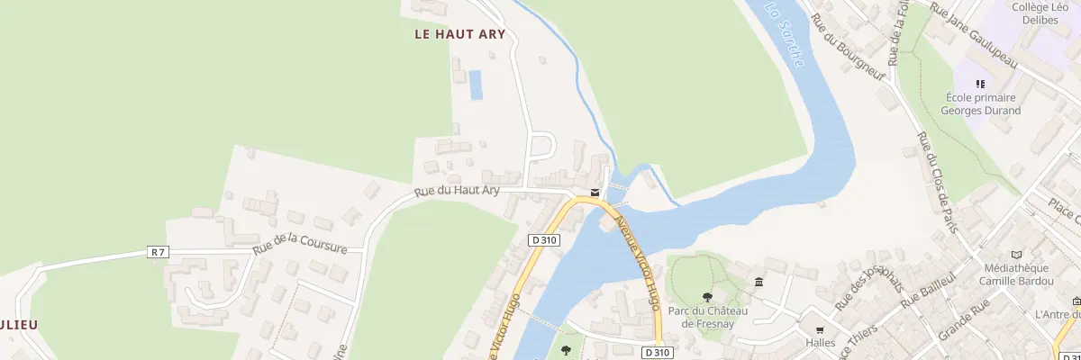 Plan du 12 Rue du Haut Ary à Fresnay-sur-Sarthe