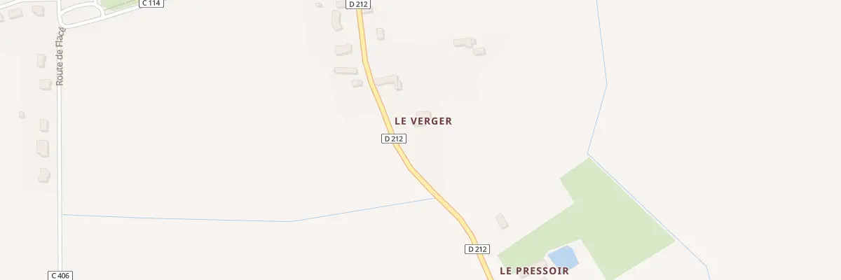 Plan du 5253 Rte de Louplande à Souligné-Flacé
