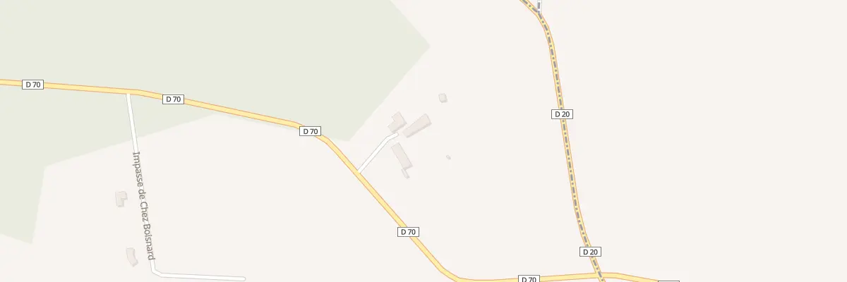 Plan du 5015 Le Moulin Bertaud à Châtignac