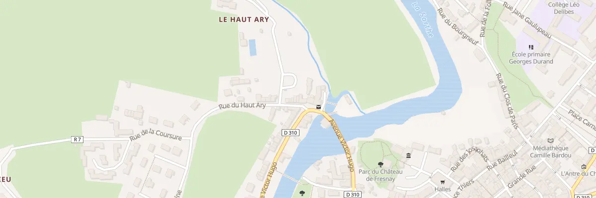 Plan du 4 Rue du Haut Ary à Fresnay-sur-Sarthe