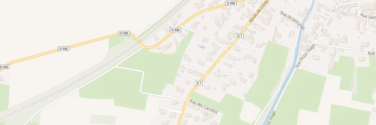 Plan du 24 Rte de Louey à Juillan