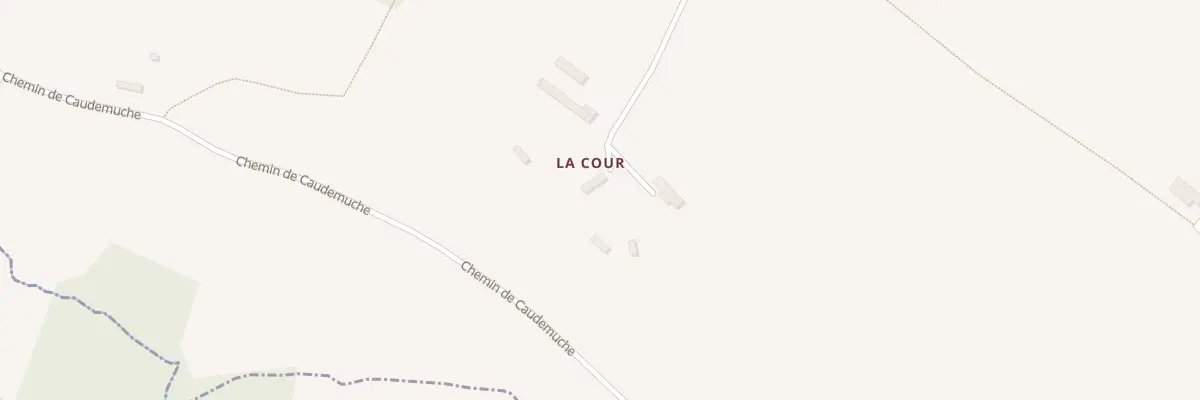 Plan du 5020 La Cour à Cresseveuille