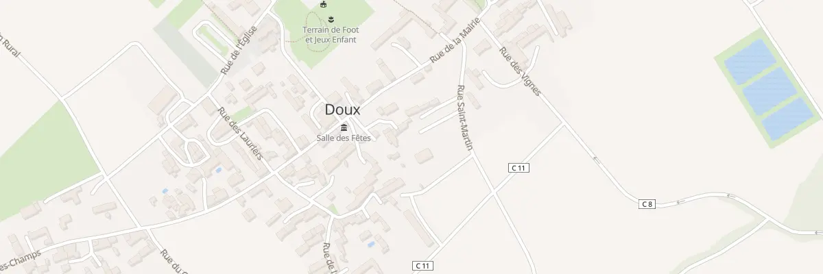 Plan du 4 Rue Saint Martin à Doux