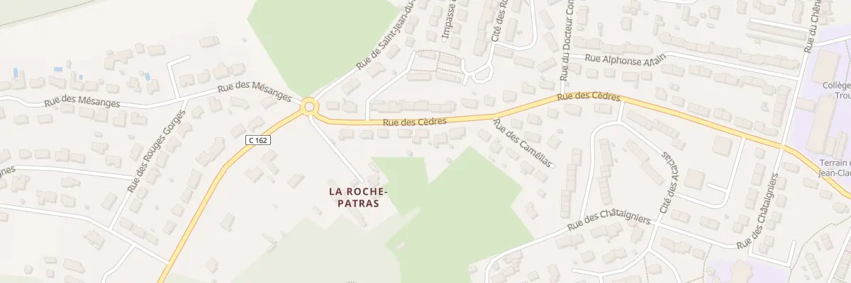 Plan du 13 Rue des Cêdres à La Suze-sur-Sarthe
