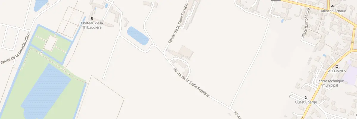 Plan du 72 Rte de la Taille Ferriere à Allonnes