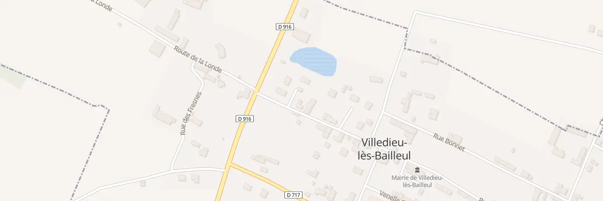 Plan du 1 Rue de la Mairie à Villedieu-lès-Bailleul