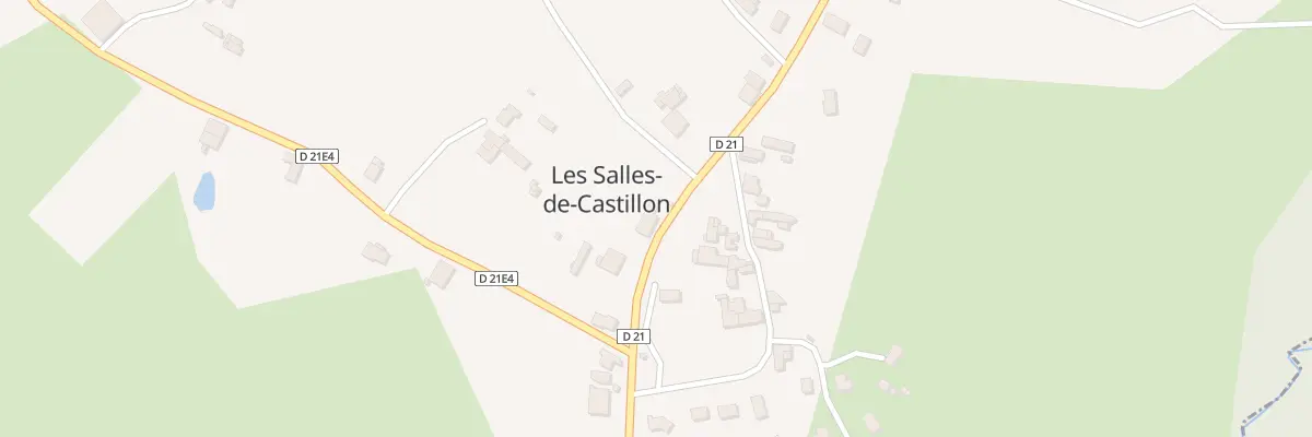 Plan du 81 Clerc aux Salles-de-Castillon