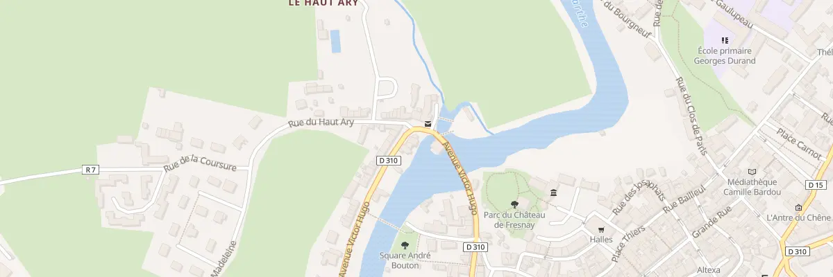 Plan du 105 Av Victor Hugo à Fresnay-sur-Sarthe